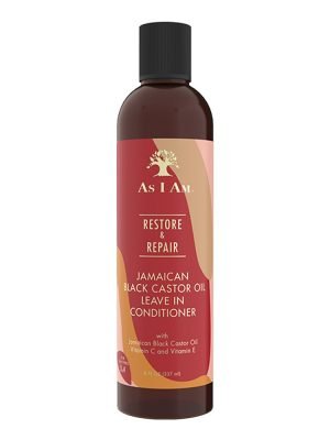 AS I AM Jamaican Black Castor Oil Leave-In Conditioner (8oz)