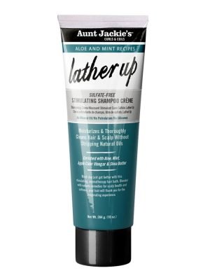 AUNT JACKIE'S Aloe & Mint Lather Up Stimulating Shampoo Creme (10oz)