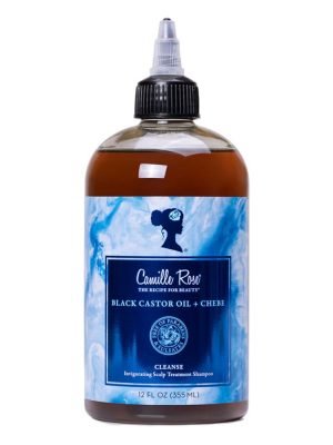 CAMILLE ROSE Black Castor Oil + Chebe Invigorating Scalp Treatment Shampoo (12oz)