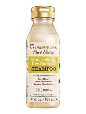CREME OF NATURE Pure Honey Hydrating Dry Defense Shampoo (12oz)