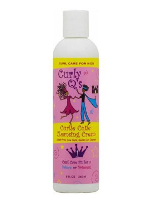 CURLS Curly Q Curlie Cutie Cleansing Cream - Sulfate Free Cleanser (8oz)