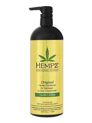 HEMPZ Original Herbal Conditioner for Damaged & Color Treated Hair (33.8oz)