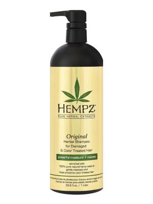 HEMPZ Original Herbal Shampoo for Damaged & Color Treated Hair (33.8oz)