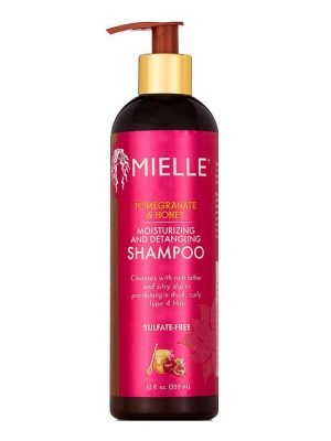 MIELLE ORGANICS Pomegranate & Honey Moisturizing & Detangling Shampoo (12oz)
