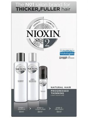 NIOXIN Kit System 2 Cleanser (300ml) + Scalp Therapy (300ml) + Scalp Treatment (100ml)