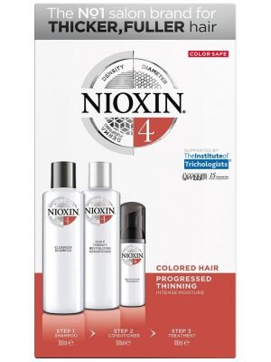 NIOXIN Kit System 4 Cleanser (300ml) + Scalp Therapy (300ml) + Scalp Treatment (100ml)