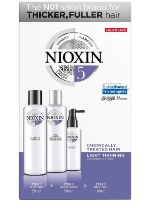 NIOXIN Kit System 5 Cleanser (300ml) + Scalp Therapy (300ml) + Scalp Treatment (100ml)