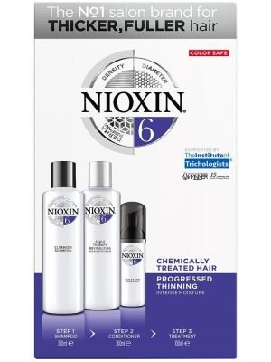NIOXIN Kit System 6 Cleanser (300ml) + Scalp Therapy (300ml) + Scalp Treatment (100ml)