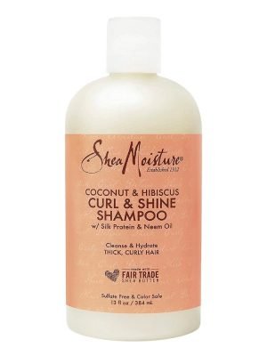SHEA MOISTURE Coconut & Hibiscus Curl & Shine Shampoo (13oz)