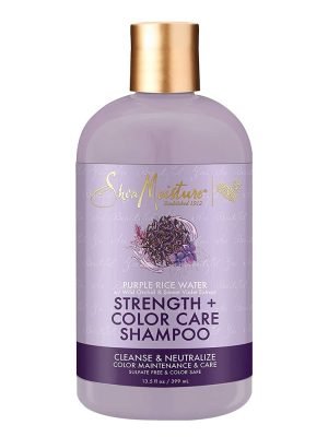 SHEA MOISTURE Purple Rice Water Strength + Color Care Shampoo (13.5oz)