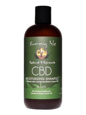 SUNNY ISLE Jamaican Black Castor CBD Moisturizing Shampoo(12oz)