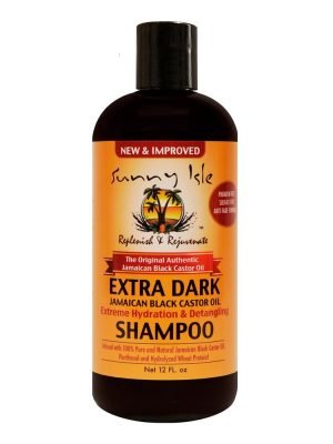 SUNNY ISLE Jamaican Black Castor Oil Shampoo [Extra Dark] (12oz)