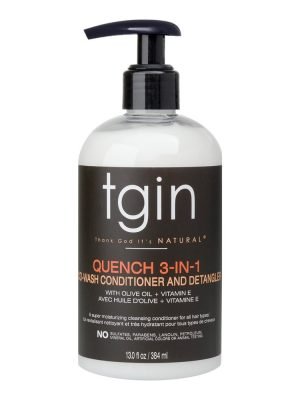 TGIN QUENCH 3 IN 1 Co-wash Conditioner and Detangler (13oz)