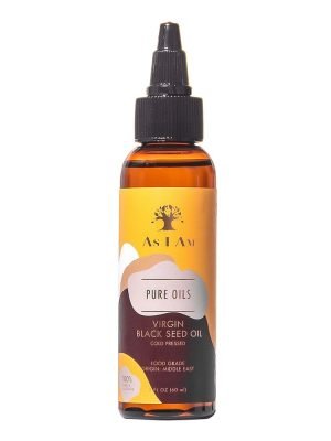 AS I AM Pure Oils Virgin Black Seed Oil (2oz)