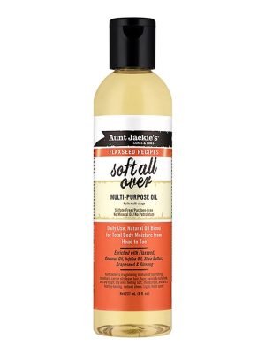 AUNT JACKIE'S Flaxseed Soft All Over Multi Purpose Oil (8oz)