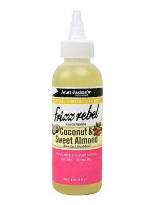 AUNT JACKIE'S Frizz Rebel Coconut&Sweet Almond Growth Oil (4oz)