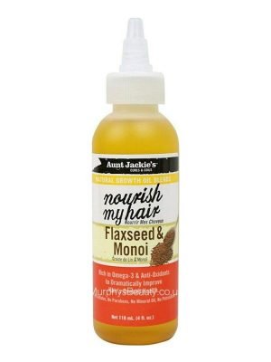 AUNT JACKIE'S Nourish My Hair Flaxeed & Monoi Growth Oil (4oz)