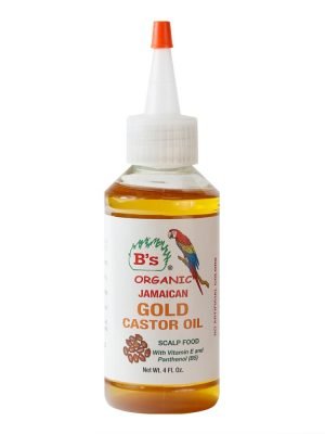 B'S ORGANIC Jamaican Gold Castor Oil (4oz)