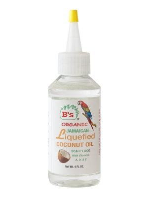B'S ORGANIC Jamaican Liquefied Coconut Oil (4oz)