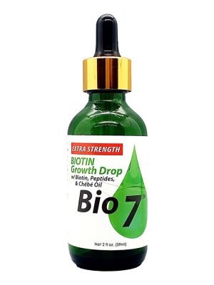 BY NATURES Bio 7 Biotin Growth Drop (2oz) Extra Strength