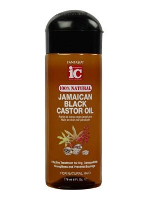 FANTASIA IC 100% Natural Jamaican Black Castor Oil [Original] (6oz)