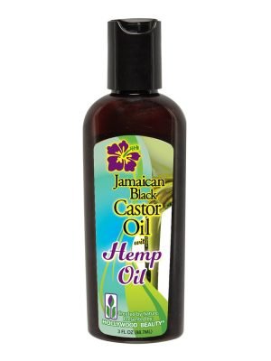 HOLLYWOOD BEAUTY Jamaican Black Castor Oil (3oz) Hemp Oil