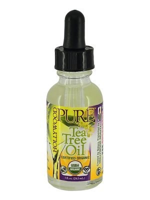HOLLYWOOD BEAUTY PURE Certified Organic Oils (1oz) Tea Tree Oil