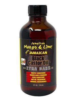 JAMAICAN MANGO & LIME Black Castor Oil [Extra Dark] (4oz)