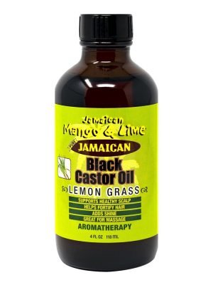 JAMAICAN MANGO & LIME Black Castor Oil [Lemon Grass] (4oz)