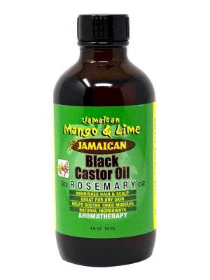JAMAICAN MANGO & LIME Black Castor Oil [Rosemary] (4oz)