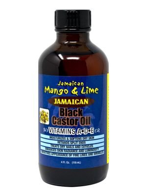 JAMAICAN MANGO & LIME Black Castor Oil [Vitamins A D E] (4oz)