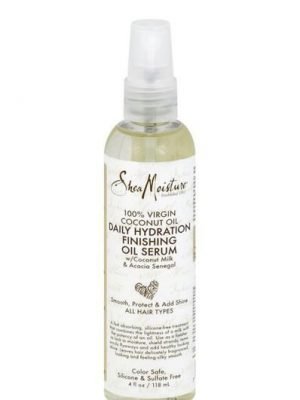 SHEA MOISTURE 100% Virgin Coconut Oil Daily Hydration Finishing Oil Serum (4oz)