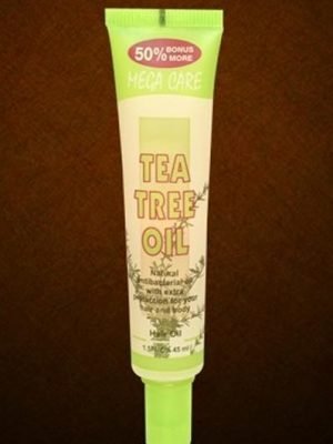SUNFLOWER 100% Natural Hair Oil Tube (1.5oz) Tea Tree Oil Carton of 24 (24)