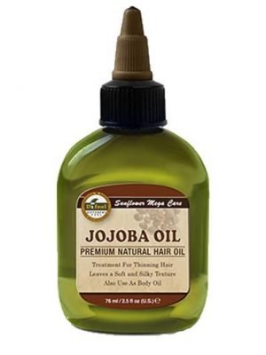 SUNFLOWER Difeel 99% Natural Blend Premium Hair Oil (2.5oz) Jojoba Oil