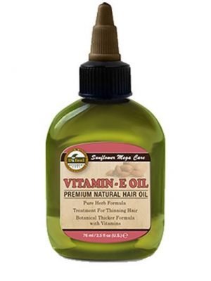 SUNFLOWER Difeel 99% Natural Blend Premium Hair Oil (2.5oz) Vitamin E Oil