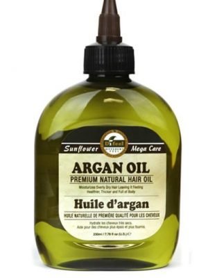 SUNFLOWER Difeel 99% Natural Blend Premium Hair Oil (7.78oz) Argan Oil