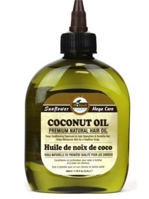 SUNFLOWER Difeel 99% Natural Blend Premium Hair Oil (7.78oz) Coconut Oil