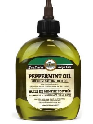 SUNFLOWER Difeel 99% Natural Blend Premium Hair Oil (7.78oz) Peppermint Oil