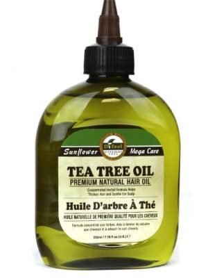 SUNFLOWER Difeel 99% Natural Blend Premium Hair Oil (7.78oz) Tea Tree Oil