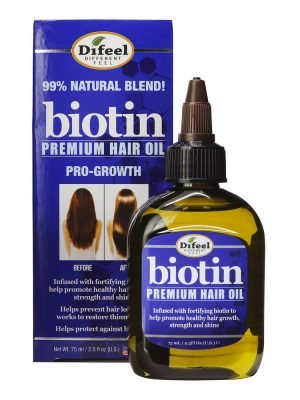 SUNFLOWER Difeel Biotin Pro-Growth Premium Hair Oil (2.5oz)