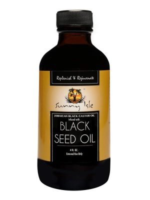 SUNNY ISLE Jamaican Black Castor Oil [Black Seed Oil] (4oz)