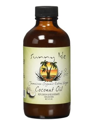 SUNNY ISLE Jamaican Organic Extra Virgin Coconut Oil (4oz)