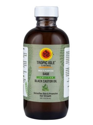 TROPIC ISLE LIVING Jamaican Black Castor Oil [Sage] (4oz)