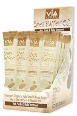 VIA NATURAL Shea Butter Oil treatment Tube 1.5oz Carton of 24 (24)