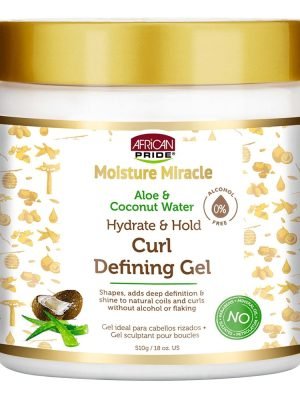 AFRICAN PRIDE Moisture Miracle Curl Defining Gel (18oz)