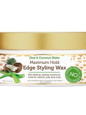 AFRICAN PRIDE Moisture Miracle Edge Styling Wax (6oz)