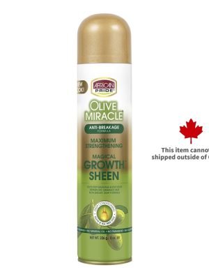 AFRICAN PRIDE Olive Miracle Growth Sheen (8oz)