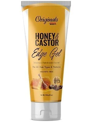 AFRICA'S BEST Originals Honey & Castor Edge Gel (4oz)