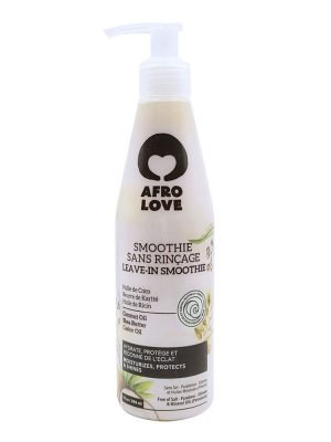 AFRO LOVE Leave In Smoothie with Coconut, Shea Butter & Castor Oil (10oz)