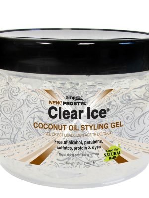 AMPRO Clear Ice - Coconut Oil Styling Gel 12oz